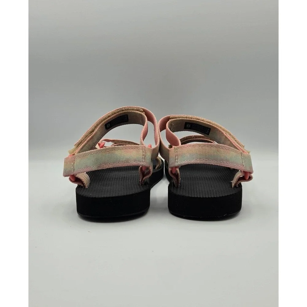 Teva Original Universal Tie-Dye Kids Sandals Size 5 Sorbet Lemon Sport